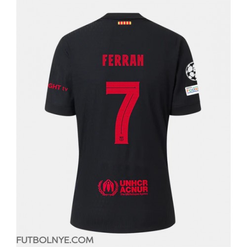 Camiseta Barcelona Ferran Torres #7 Visitante Equipación 2024-25 manga corta